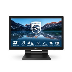 Philips B Line 222B9TA 00 écran plat de PC 54,6 cm (21.5") 1920 x 1080 pixels Full HD LCD Écran tactile Dessus de table Noir