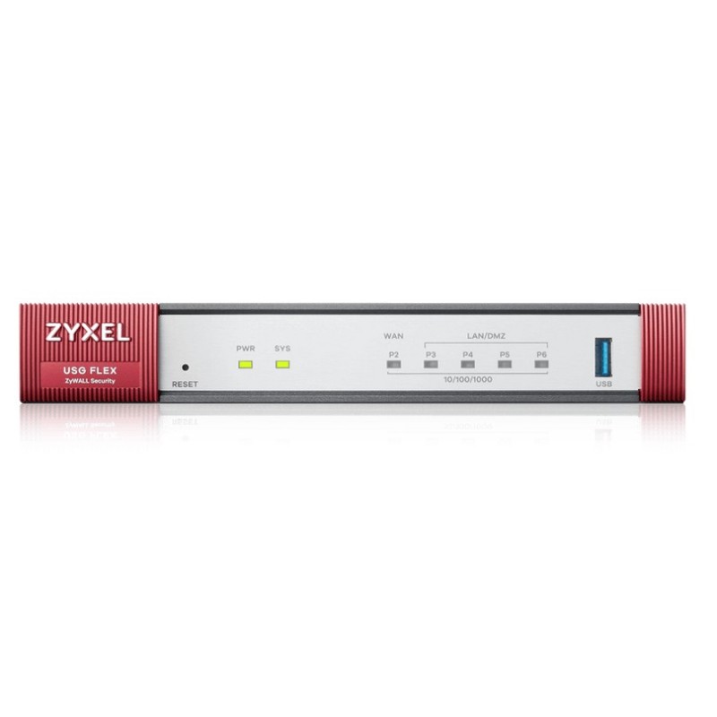 Zyxel USGFLEX50HP-EU0102F pare-feux (matériel) 0,35 Gbit/s Zyxel USGFLEX50HP-EU0102F pare-feux (matériel) 0,35 Gbit/s