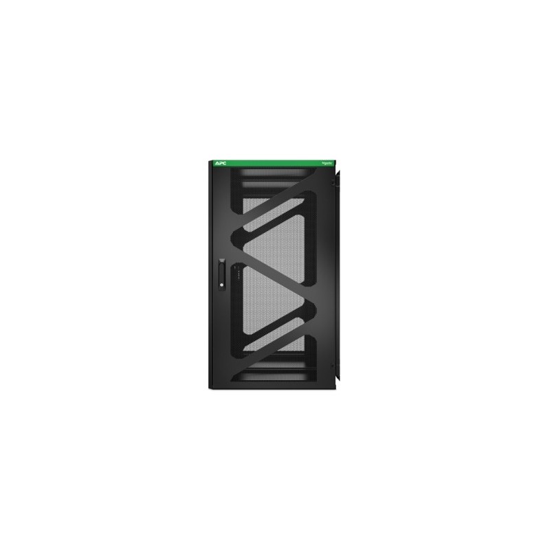 APC NetShelter WX AR124SM - Armoire de brassage murale 19 pouces, 24U/HE, profondeur 800 mm, montage latéral, montée