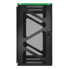 APC NetShelter WX AR124SM - Armoire de brassage murale 19 pouces, 24U/HE, profondeur 800 mm, montage latéral, montée