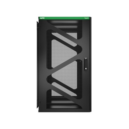 APC NetShelter WX AR124SM - Armoire de brassage murale 19 pouces, 24U/HE, profondeur 800 mm, montage latéral, montée