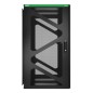 APC NetShelter WX AR124SM - Armoire de brassage murale 19 pouces, 24U/HE, profondeur 800 mm, montage latéral, montée