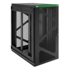 APC NetShelter WX AR124SM - Armoire de brassage murale 19 pouces, 24U HE, profondeur 800 mm, montage latéral, montée
