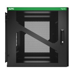 APC NetShelter WX AR112SM - Armoire de brassage murale 19 pouces, 12U HE, profondeur 800 mm, montage latéral, montée