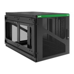 APC NetShelter WX AR112SM - Armoire de brassage murale 19 pouces, 12U HE, profondeur 800 mm, montage latéral, montée