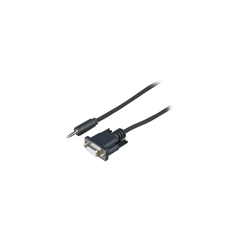 0.5m RS232C jack cbl FW/L W & XD series 0.5m RS232C jack cbl FW/L W & XD series