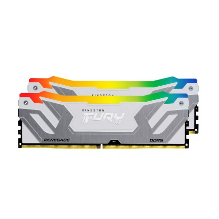 Kingston Technology FURY 48Go 8400MT/s DDR5 CL40 CUDIMM (Kit de 2) Renegade RGB Blanc XMP