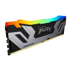 Kingston Technology FURY 48Go 8400MT s DDR5 CL40 CUDIMM (Kit de 2) Renegade RGB Silver XMP