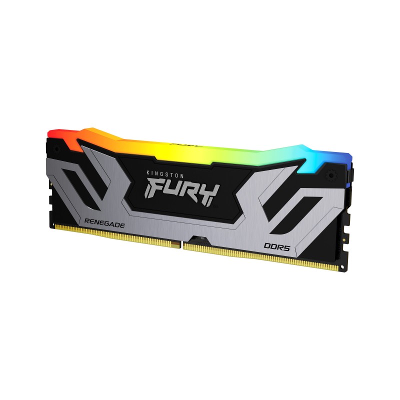 Kingston Technology FURY 24Go 8400MT/s DDR5 CL40 CUDIMM Renegade RGB Silver XMP