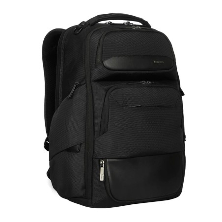Targus HeritageLuxe sac à dos Sac à dos de voyage Noir Polyester