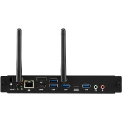 Viewsonic VPC37-W53-G1 PC poste de travail Intel® Core™ i5 i5-10400T 8 Go DDR4-SDRAM 256 Go SSD Windows 10 Pro Slot-in PC Mini