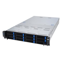 ASUS RS520A-E12-RS12U Socket SP5 Rack (2 U) Noir, Acier