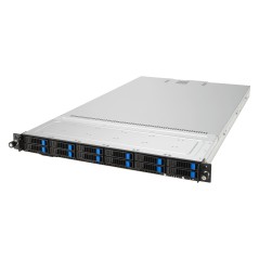 ASUS RS700A-E12-RS12U Socket SP5 Rack (1 U) Noir, Acier