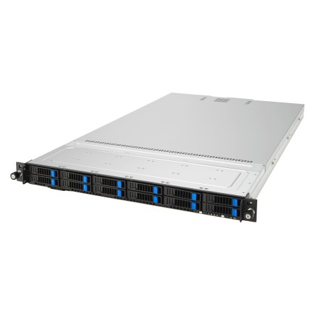 ASUS RS700A-E12-RS12U Socket SP5 Rack (1 U) Noir, Acier