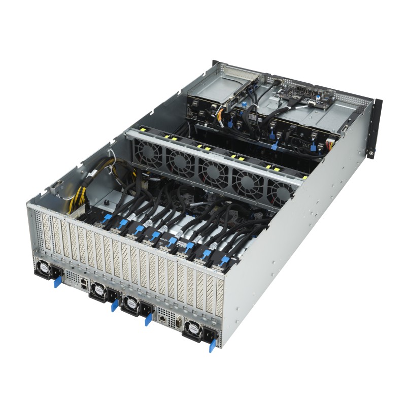 ASUS ESC8000-E11 Rack (4 U) Gris