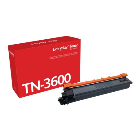 Toner Noir Everyday™ de Xerox compatible avec Brother TN3600, Capacité standard