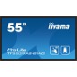 iiyama TF5539AS-B1AG Écran d'affichage dynamique En forme de kiosk 138,7 cm (54.6") LED 435 cd/m² 4K Ultra HD Noir Écran