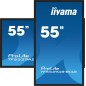 iiyama TF5539AS-B1AG Écran d'affichage dynamique En forme de kiosk 138,7 cm (54.6") LED 435 cd/m² 4K Ultra HD Noir Écran