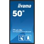 iiyama TF5039AS-B1AG écran plat de PC 125,7 cm (49.5") 3840 x 2160 pixels 4K Ultra HD LED Écran tactile Noir iiyama TF5039AS-B1AG écran plat de PC 125,7 cm (49.5") 3840 x 2160 pixels 4K Ultra HD LED Écran tactile Noir