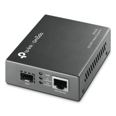 TP-Link Omada MC420L convertisseur de support réseau 10000 Mbit s Multimode, Monomode Noir