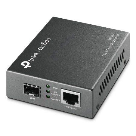 TP-Link Omada MC420L convertisseur de support réseau 10000 Mbit s Multimode, Monomode Noir