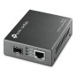 TP-Link Omada MC420L convertisseur de support réseau 10000 Mbit/s Multimode, Monomode Noir