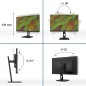 Philips 3000 series 27B1N3800/00 écran plat de PC 68,6 cm (27") 3840 x 2160 pixels 4K Ultra HD LCD Noir Philips 3000 series 27B1N3800/00 écran plat de PC 68,6 cm (27") 3840 x 2160 pixels 4K Ultra HD LCD Noir