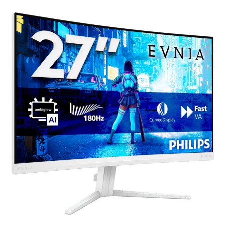 Philips Evnia 5000 27M2C5201L/00 écran plat de PC 68,6 cm (27") 1920 x 1080 pixels Full HD LCD Blanc