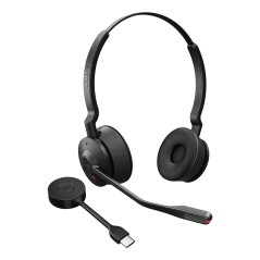 Jabra Engage 55 SE Casque Sans fil Arceau Bureau Centre d'appels USB Type-C Noir