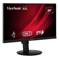 Viewsonic VG Series VG2409-MHDU-2 écran plat de PC 60,5 cm (23.8") 1920 x 1080 pixels Full HD LED Noir
