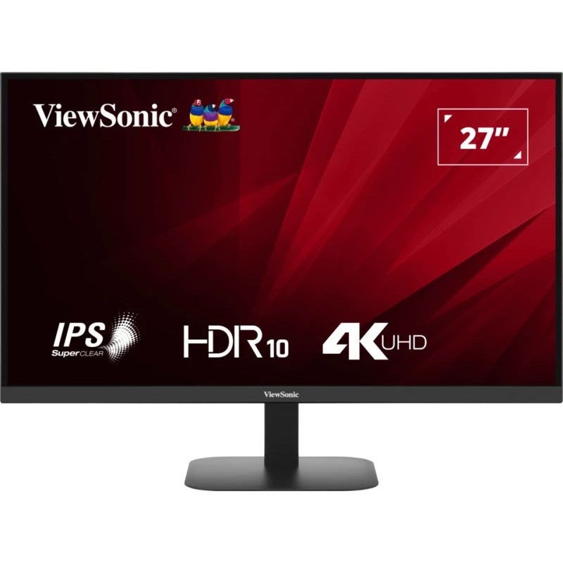 Viewsonic VA VA2708-4K-HD écran plat de PC 68,6 cm (27") 3840 x 2160 pixels 4K Ultra HD LED Noir Viewsonic VA VA2708-4K-HD écran plat de PC 68,6 cm (27") 3840 x 2160 pixels 4K Ultra HD LED Noir