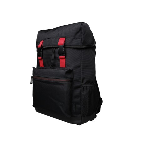 Acer GP.BAG11.02A sacoche d'ordinateurs portables 39,6 cm (15.6") Sac à dos Noir, Rouge