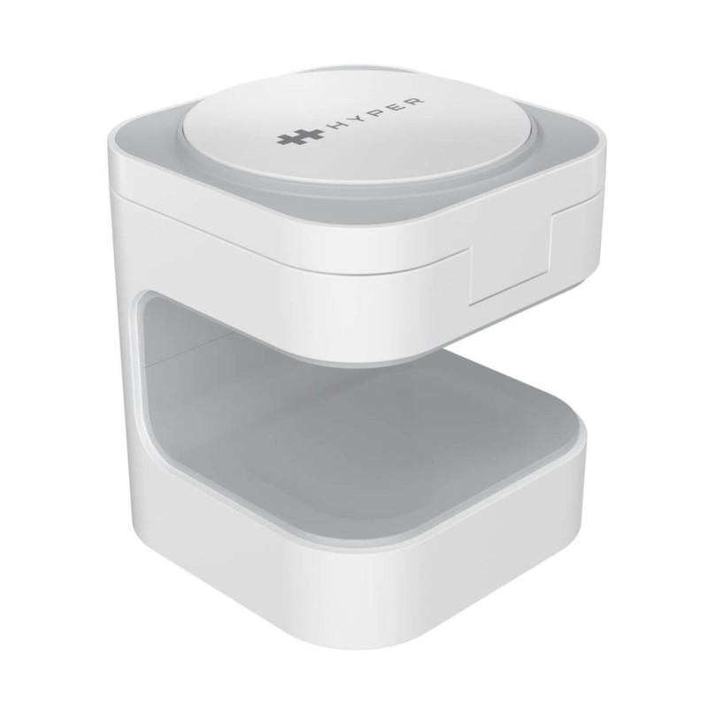 Targus HJ3320WHGL chargeur d'appareils mobiles Casques, Smartphone, Smartwatch Blanc USB Recharge sans fil Charge rapide