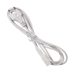 Targus HJ4411WHEUX câble électrique Blanc 2 m Prise d'alimentation type C IEC C7