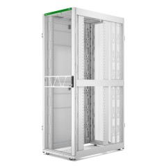 APC Onduleur Netshelter SX, 2e génération, 48U, 2 258 H x 750 L x 1 200 P, avec panneaux latéraux, blanc