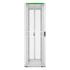 APC Onduleur Netshelter SX, 2e génération, 48U, 2 258 H x 750 L x 1 200 P, avec panneaux latéraux, blanc
