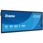 iiyama TE9218UWI-B1AG Écran d'affichage dynamique En forme de kiosk 2,32 m (91.5") LED Wifi 500 cd/m² 5K Ultra HD Noir Écran iiyama TE9218UWI-B1AG Écran d'affichage dynamique En forme de kiosk 2,32 m (91.5") LED Wifi 500 cd/m² 5K Ultra HD Noir Écran