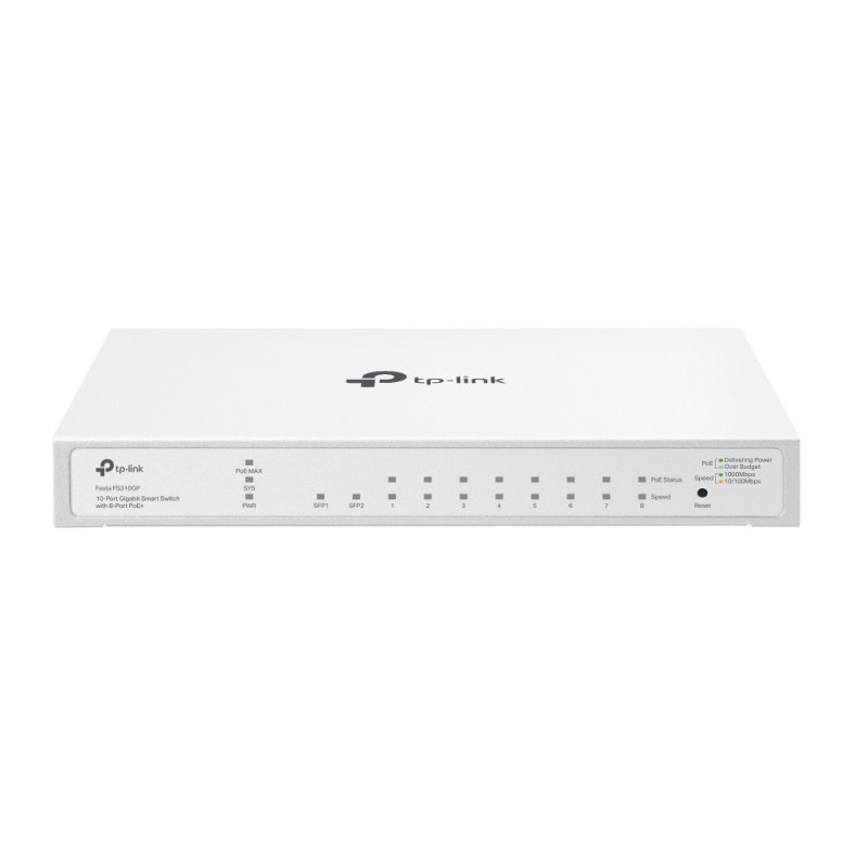 TP-Link FESTA FS310GP commutateur réseau Géré L2/L2+ Gigabit Ethernet (10/100/1000) Connexion Ethernet, supportant