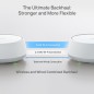 TP-Link DECO BE25(1-PACK) système Wi-Fi maillé Bi-bande (2,4 GHz / 5 GHz) Wi-Fi 7 (802.11be) Blanc 2 Interne