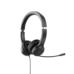 Acer AHW154 Casque Avec fil À la main Bureau Centre d'appels USB Type-A Noir
