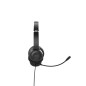 Acer AHW154 Casque Avec fil À la main Bureau/Centre d'appels USB Type-A Noir