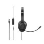 Acer AHW154 Casque Avec fil À la main Bureau/Centre d'appels USB Type-A Noir