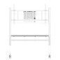 Neomounts FL50-575WH1 Support au sol mobile pour écran 65-115" - installation rapide - TÜV