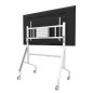 Neomounts FL50-575WH1 Support au sol mobile pour écran 65-115" - installation rapide - TÜV