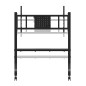 Neomounts FL50-575BL1 Support au sol mobile pour écran 65-115" - installation rapide - TÜV