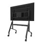 Neomounts FL50-575BL1 Support au sol mobile pour écran 65-115" - installation rapide - TÜV