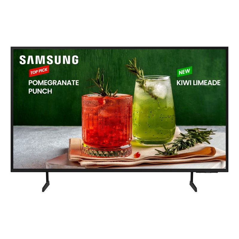 Samsung BE75D-H Écran plat de signalisation numérique 190,5 cm (75") LED Wifi 4K Ultra HD Noir Tizen 16/7