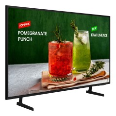 Samsung BE75D-H Écran plat de signalisation numérique 190,5 cm (75") LED Wifi 4K Ultra HD Noir Tizen 16 7
