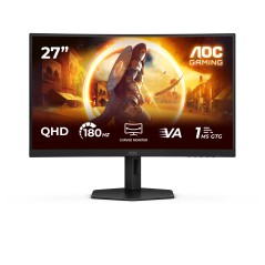 AOC G4 CQ27G4X écran plat de PC 68,6 cm (27") 2560 x 1440 pixels Quad HD LCD Noir