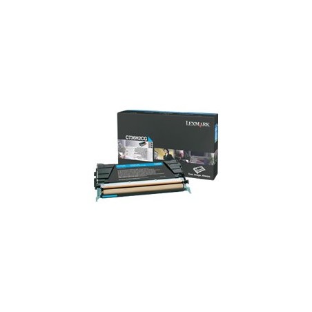 Toner f C736 X736 X738 Cyan 10K